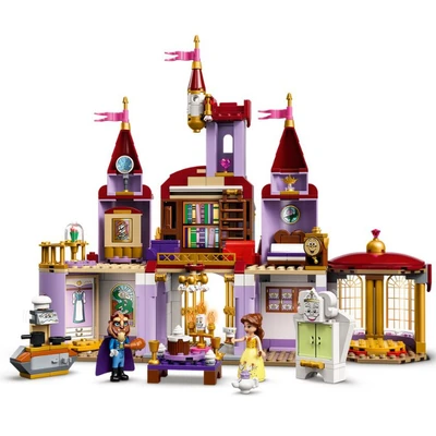 Gambar LEGO Disney Princess Belle And Beast Castle 43196