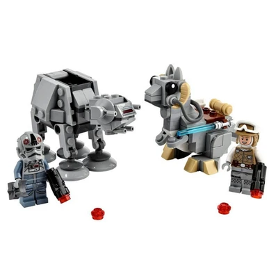 Gambar LEGO Star Wars At At Vs Tauntaun Microfighters 75298