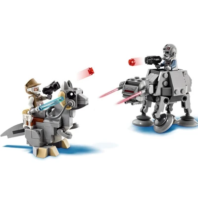 Gambar LEGO Star Wars At At Vs Tauntaun Microfighters 75298