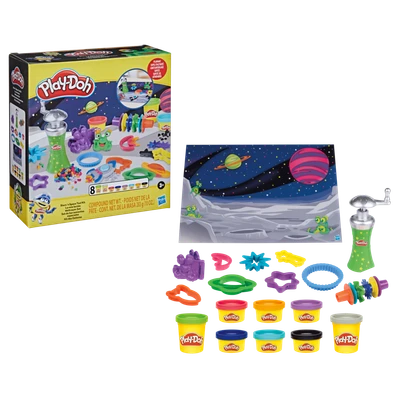 Gambar Play Doh Set Stars & Space Tool Kit F1713