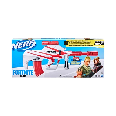 Gambar Nerf Fortnite B-ar - Merah/putih