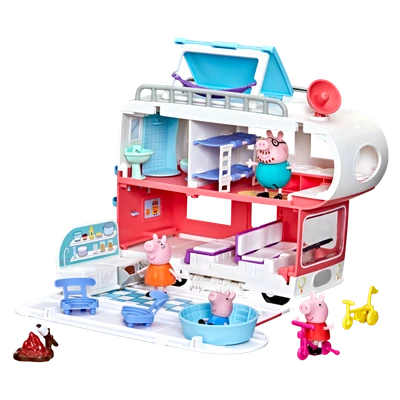 Gambar Peppa Pig Playset Peppas Family Motorhome - Mix