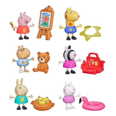 Gambar Peppa Pig Set Minifigure Friends Random