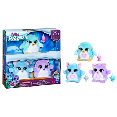 Gambar Furreal Set Boneka Hewan Fuzzalots Arctic F2538