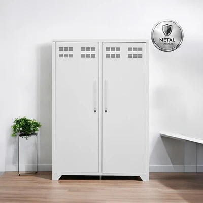Gambar Informa Orla Lemari Arsip Kantor Metal 2 Pintu - Putih