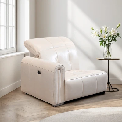 Gambar Domicil Hollywood Sofa Sectional Recliner Electric Kulit Kanan