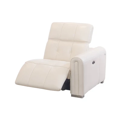 Gambar Domicil Hollywood Sofa Sectional Recliner Electric Kulit Kiri