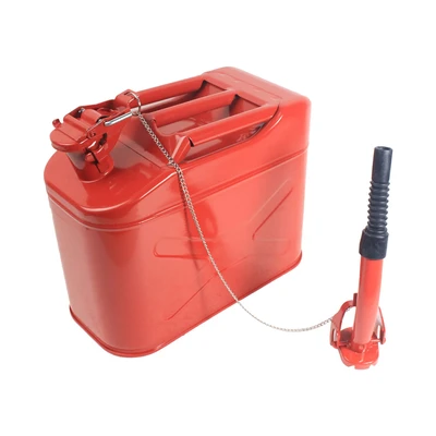 Gambar Krisbow 10 Ltr Jerigen Bahan Bakar Gas & Solar Besi - Merah