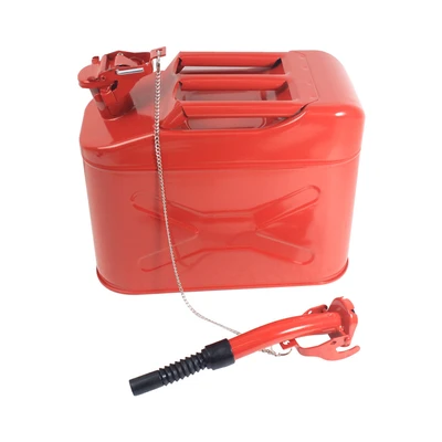 Gambar Krisbow 10 Ltr Jerigen Bahan Bakar Gas & Solar Besi - Merah