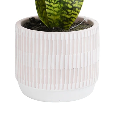Gambar Informa Tanaman Artifisial Agave Dengan Pot 15.7x15.7x23.4 cm - Pink