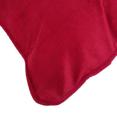 Gambar Informa Sarung Bantal Sofa Polyester Velvet 55x55 cm - Merah