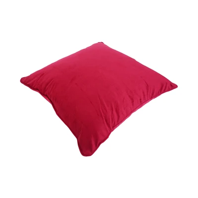 Gambar Informa Sarung Bantal Sofa Polyester Velvet 55x55 cm - Merah