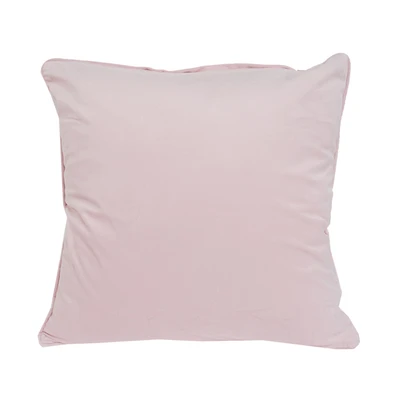 Gambar Informa Sarung Bantal Sofa Polyester Velvet 55x55 cm - Pink Parfait