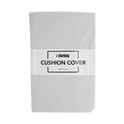Gambar Informa Sarung Bantal Sofa Polyester Velvet 55x55 cm - Silver Sconce