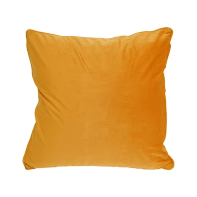 Gambar Informa Sarung Bantal Sofa Polyester Velvet 55x55 cm - Kuning Sunflower