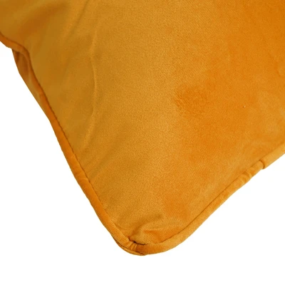 Gambar Informa Sarung Bantal Sofa Polyester Velvet 55x55 cm - Kuning Sunflower