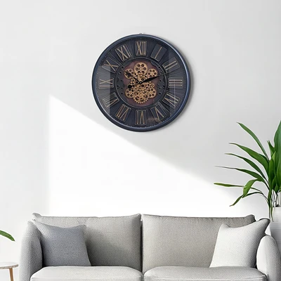 Gambar Informa Jam Dinding Gear 70 cm - Abu-Abu