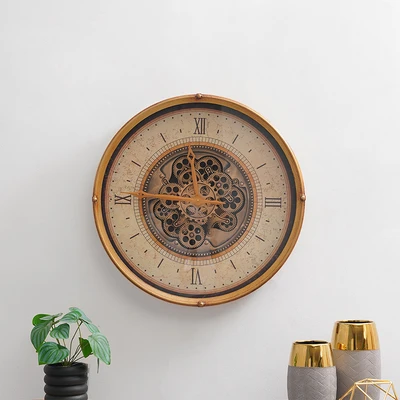 Gambar Informa Jam Dinding Gear 60 cm - Gold