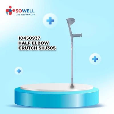 Gambar Sowell Tongkat Jalan Half Elbow Crutch Shj305