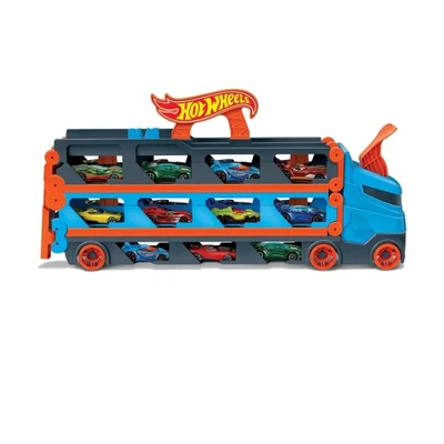 Gambar Hot Wheels Diecast Mobil Playset City Speedway Hauler