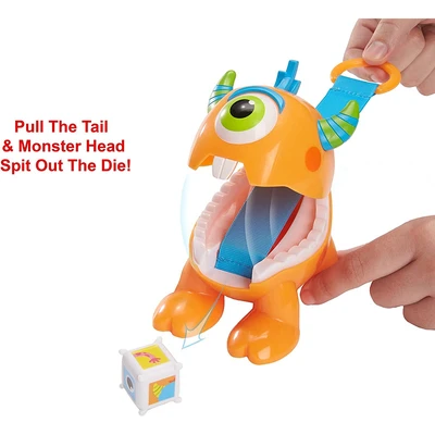 Gambar Mattel Games Monster Memory Roll A Match Gwn52