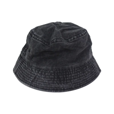 Gambar Ataru Topi Bucket Basic Denim - Hitam