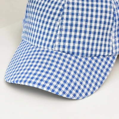 Gambar Ataru Topi Baseball Gingham - Biru