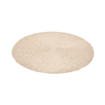 Gambar Appetite Lacer Tatakan Piring Round 38X38 cm Set 4 pcs - Gold