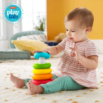 Gambar Fisher Price Set Infant Eco Rock A Stack Gyw19