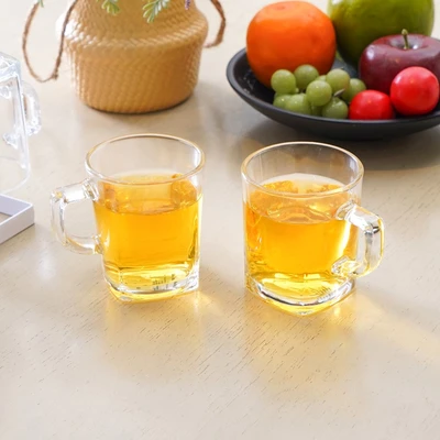 Gambar Appetite Set Milford Gelas Kaca Dengan Rak 230 ml - Putih
