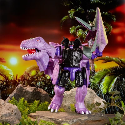 Gambar Transformers Beast Wars Vintage Trex Megatron F1622 - Ungu