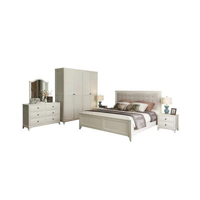 Gambar Informa Claire Set Tempat Tidur Queen - Putih