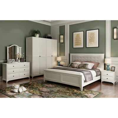 Gambar Informa Claire Set Tempat Tidur Queen - Putih