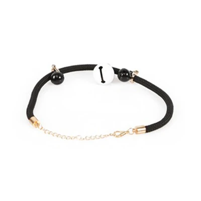 Gambar M-Pets 30-34 cm Pixie Eco Kalung Kucing - Hitam