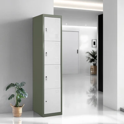 Gambar Selma Simon Loker 4 Pintu - Hijau/Putih