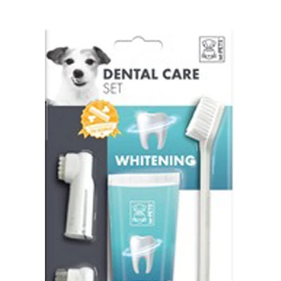 Gambar M-Pets Set Sikat Gigi Anjing Whitening