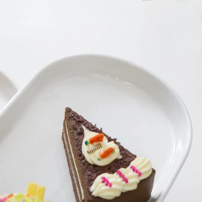 Gambar Appetite Hellen Wadah Saji Dengan Rak 2 Tingkat Set 3 pcs - Putih