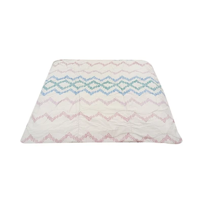 Gambar Selma 135x180 cm Selimut Bantal Polyester Chevron