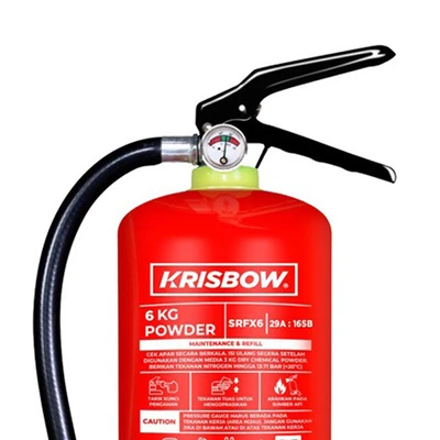 Gambar Krisbow Alat Pemadam Api Abc Powder Srfx6 6 Kg