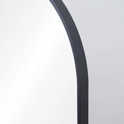 Gambar Informa Cermin Lantai Aluminium Arch 50x150 cm - Hitam