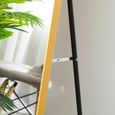 Gambar Informa Cermin Lantai Aluminium Arch 50x150 cm - Gold