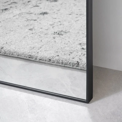 Gambar Informa Cermin Lantai Dekorasi Aluminium Arch 100x200 cm - Hitam