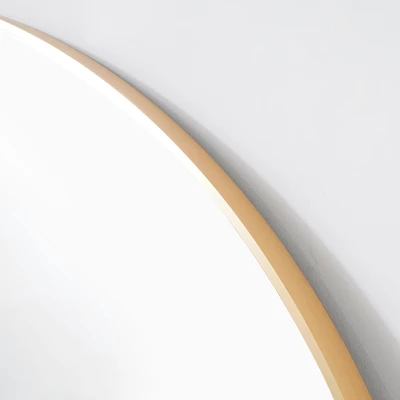 Gambar Informa Cermin Lantai Dekorasi Aluminium Arch 100x200 cm - Gold