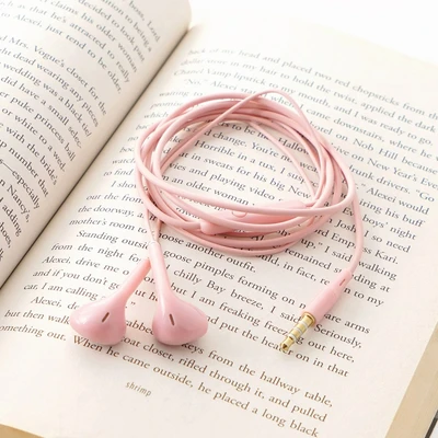 Gambar Ataru Basic Earphone - Pink