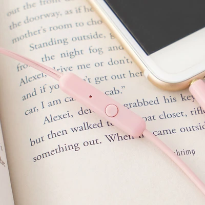 Gambar Ataru Basic Earphone - Pink