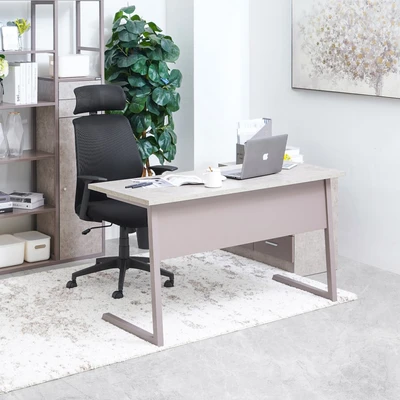 Gambar Informa Gemini Meja Kantor Concrete - Abu-Abu