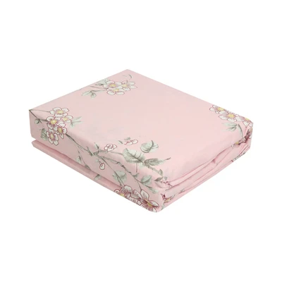 Gambar Sleeplite 160x200 Cm Set 5 Pcs Seprai Queen Polyester Orchid - Pink