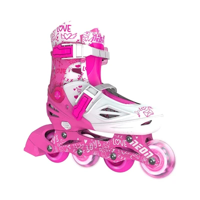 Gambar Neon Ukuran 34-37 Sepatu Roda Combo - Pink