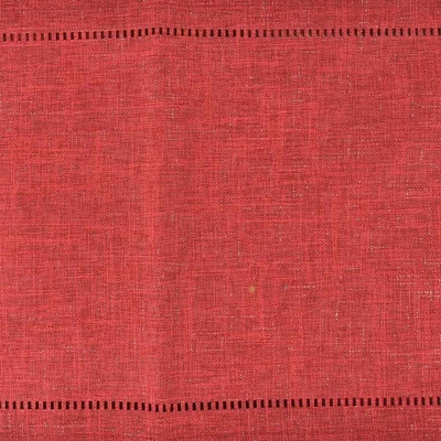 Gambar Informa Table Runner Polyester Eyelet 33x160 cm - Merah Maroon