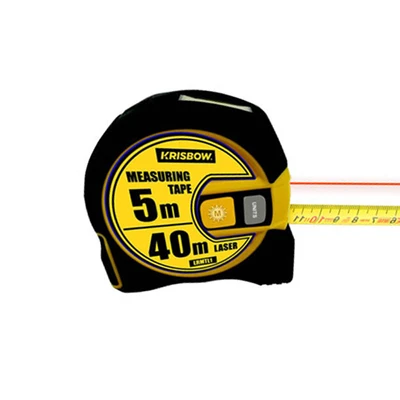Gambar Krisbow 5 Mtr Meteran Dengan Laser Lrmtl1